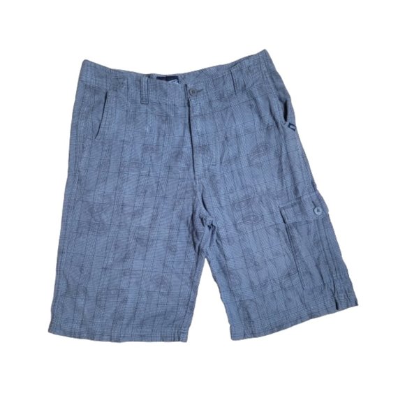 Vans Other - VANS Gray Paisley - Houndstooth Cargo Shorts | 32"